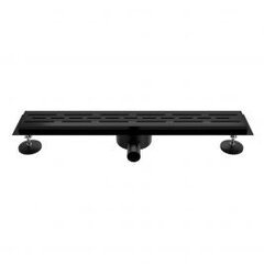 AQUASAN Podni slivnik PREMIUM 600mm 28082, Crni
