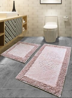 L'Essentiel Maison Kupatilski otirač Piante, 2 komada, Roze