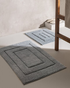 MADAME COCO LAMBESE Prostirke za kupatilo, 60x100+50x60cm, Tamnosive